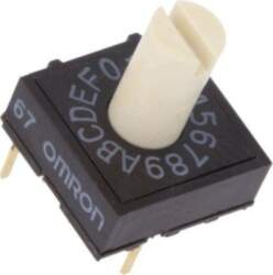 OMRON Electronic Components Encoding switch; HEX/BCD