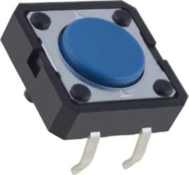 OMRON Electronic Components Microswitch TACT; SPST-NO