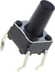 OMRON Electronic Components Microswitch TACT; SPST-NO