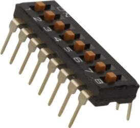 OMRON Electronic Components Switch: DIP-SWITCH; Poles