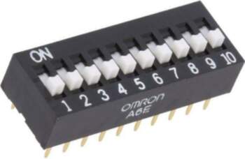 OMRON Electronic Components Switch: DIP-SWITCH; Poles
