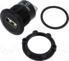 ONPOW Adapter; USB A socket,both