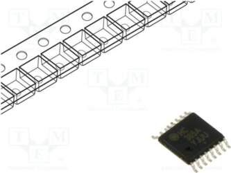 ONSEMI IC: digital; 3-state,buffer,hex