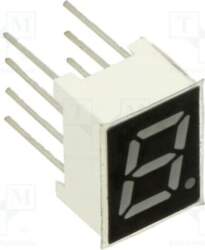 OPTOSUPPLY Display: LED; 7-segment; 7mm; 0