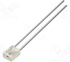 OPTOSUPPLY LED; orange; rectangular; 2x3x4mm; 1120mcd