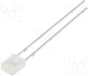 OPTOSUPPLY LED; white cold; rectangular; 2x4x5mm