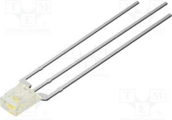 OPTOSUPPLY LED; white warm,red; rectangular