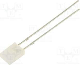 OPTOSUPPLY LED; yellow; rectangular; 2x5x7mm; 150÷220mcd
