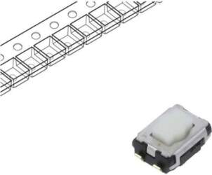 PANASONIC Microswitch TACT; SPST; Pos: 2