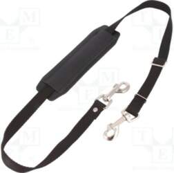PARAT Shoulder strap; black; polyester |