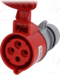 PCE Connector: AC supply 3-phase; socket