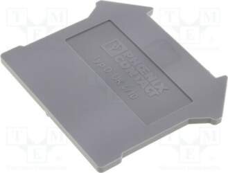 PHOENIX CONTACT End piece; grey; polyamide