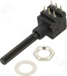 PIHER Potentiometer: shaft; 200kΩ; single turn