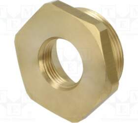 PNEUMAT Thread adapter; brass; Int.thread: