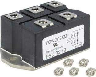 POWERSEM Bridge rectifier: three-phase; Urmax: 1