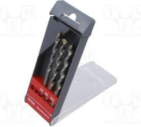 PROLINE Drill bit-kit; for concrete; plastic