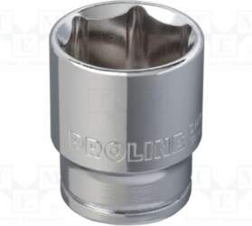 PROLINE Socket: 6-angles; socket spanner; HEX