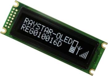 RAYSTAR OPTRONICS Display: OLED; graphical; 100x16