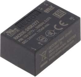 RECOM Converter: AC/DC; 3W; Uin: 85÷305VAC