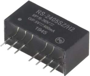 RECOM Converter: DC/DC; 2W; Uin: 9÷36VDC