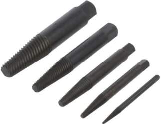 RENNSTEIG Tools set: screw extractor; 6pcs
