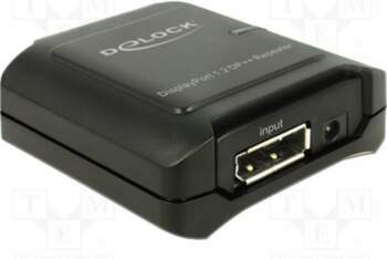 Repeater; DC socket,DisplayPort socket,both