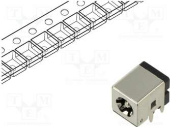 Same Sky® Connector: DC supply; socket