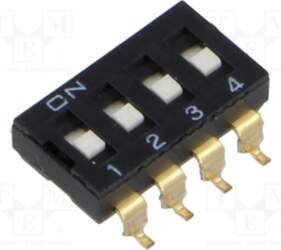 Same Sky® Switch: DIP-SWITCH; Poles number: