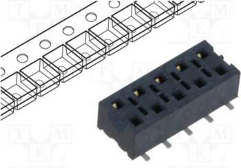 SAMTEC Connector: pin strips; socket; female