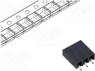 SAMTEC Connector: pin strips; socket; female