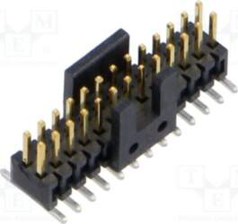 SAMTEC Connector: pin strips; socket; male