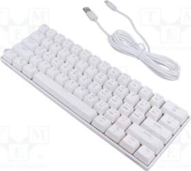 SAVIO Keypad: computer; white; USB C
