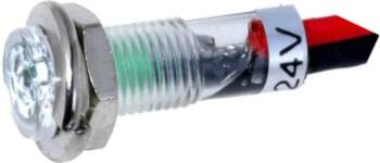 SCI Indicator: LED; flat; green; 24VDC