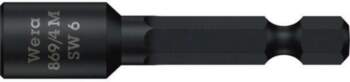 Screwdriver bit; 6-angles socket; 1/4"; HEX