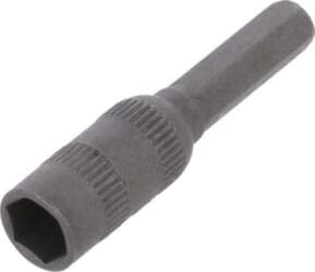 Screwdriver bit; 6-angles socket; Socket size: