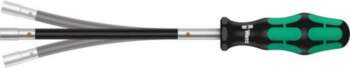 Screwdriver: standard; with flexible shaft; 6-angles