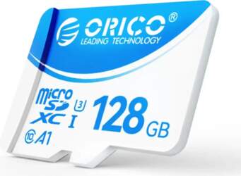 SD memory card + adapter 128GB