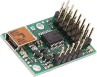 Servo controller; USB-UART; Ch: 6; 216x305mm