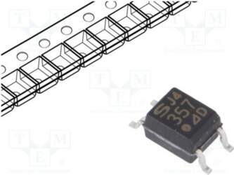 SHARP Optocoupler; SMD; Ch: 1; OUT: