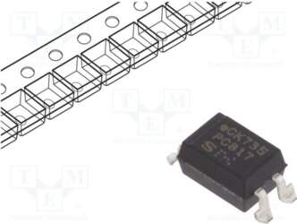 SHARP Optocoupler; SMD; Ch: 1; OUT: