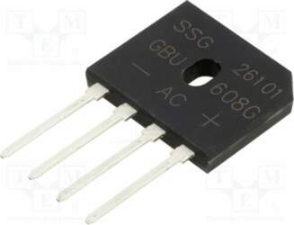 SMC DIODE SOLUTIONS Bridge rectifier: single-phase