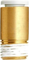 SMC Push-in fitting; threaded,straight; -1÷10bar