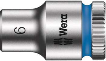 Socket: 6-angles; socket spanner; HEX 6mm