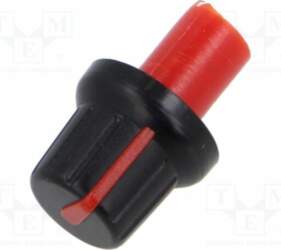 SR PASSIVES Knob; with pointer; ABS