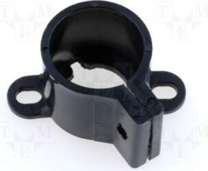 SR PASSIVES Mounting clamp; vertical; polyamide