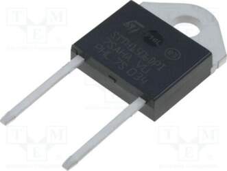 STMICROELECTRONICS Diode: rectifying; THT; 600V; 15A