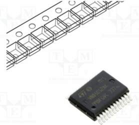 STMICROELECTRONICS IC: power switch; high-side; 60A