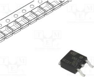 STMICROELECTRONICS IC: power switch; low-side; 6A