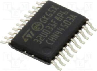 STMICROELECTRONICS IC: STM32 ARM microcontroller; 56MHz