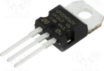 STMICROELECTRONICS Transistor: IGBT; 600V; 30A; 200W